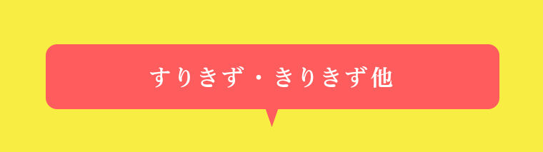 すりきず・きりきず他