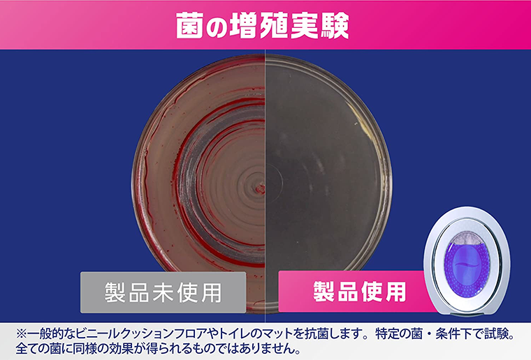 菌の増殖実験