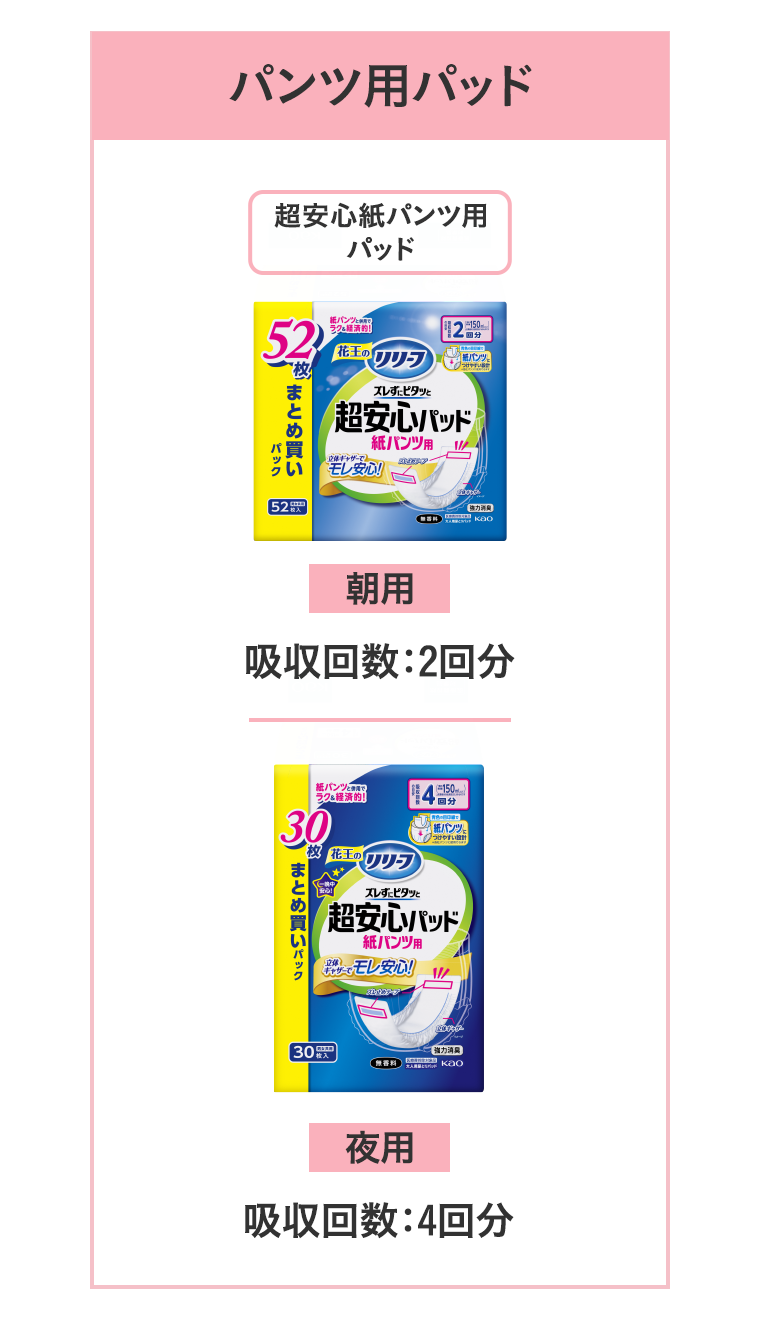 パンツ用パッド