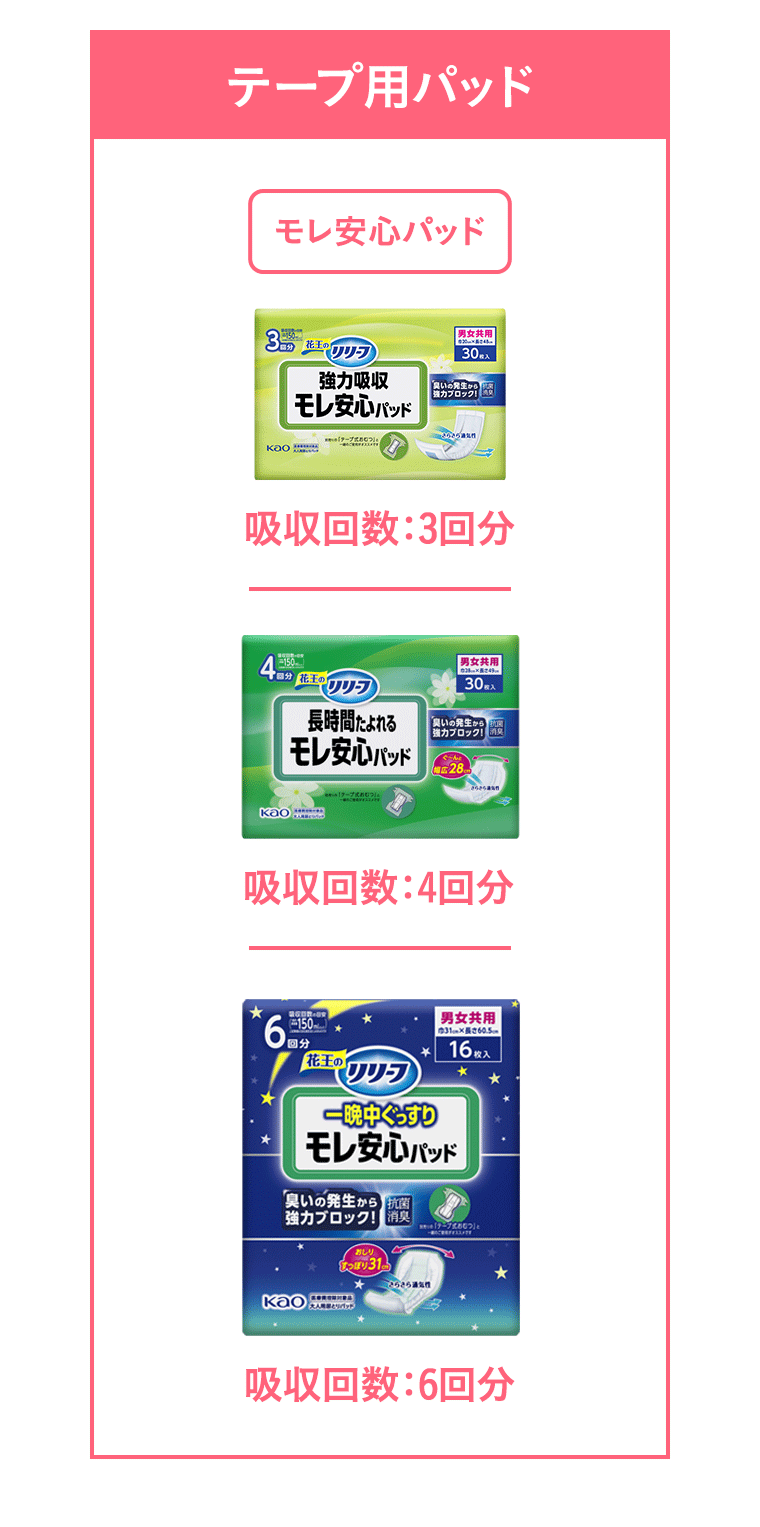 テープ用パッド