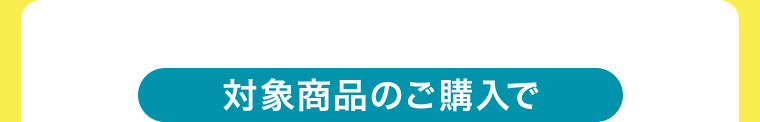 対象商品のご購入で
