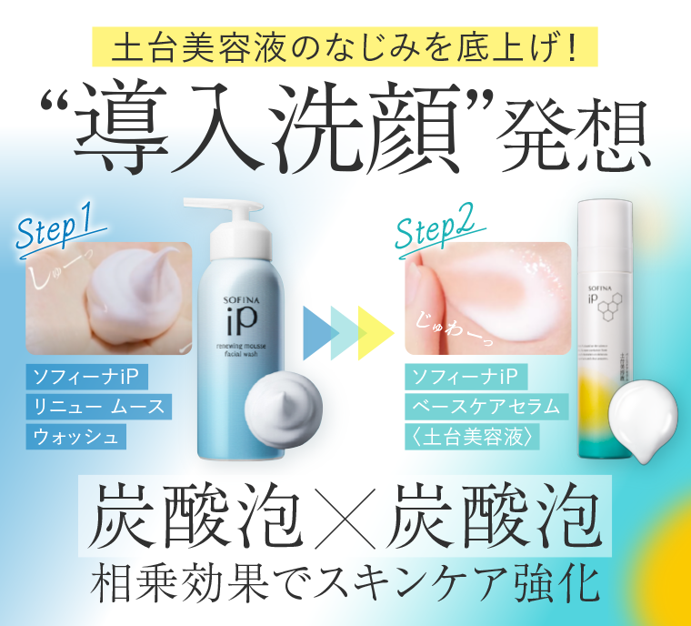 導入洗顔発想