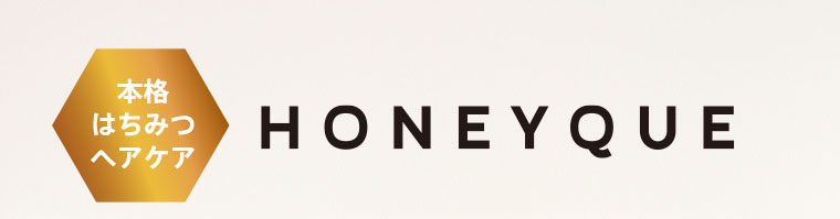 本格はちみつヘアケア　HONEYQUE
