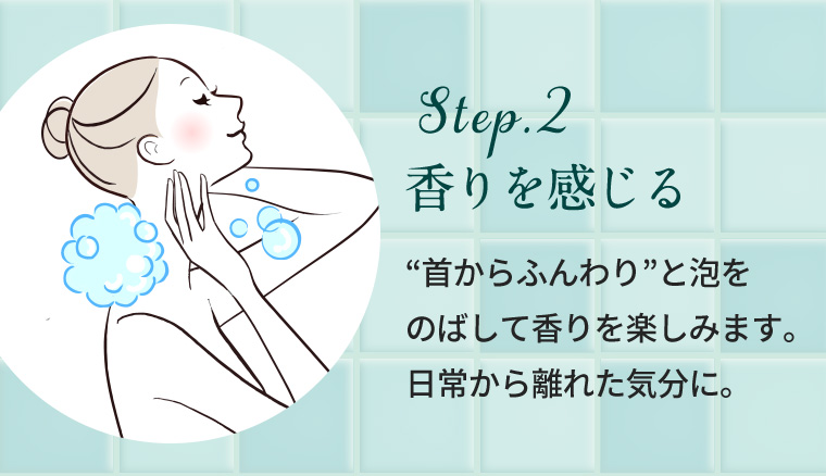 Step.2 香りを感じる
