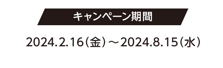 キャンペーン期間