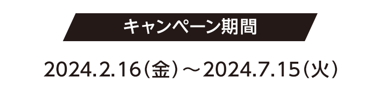 キャンペーン期間