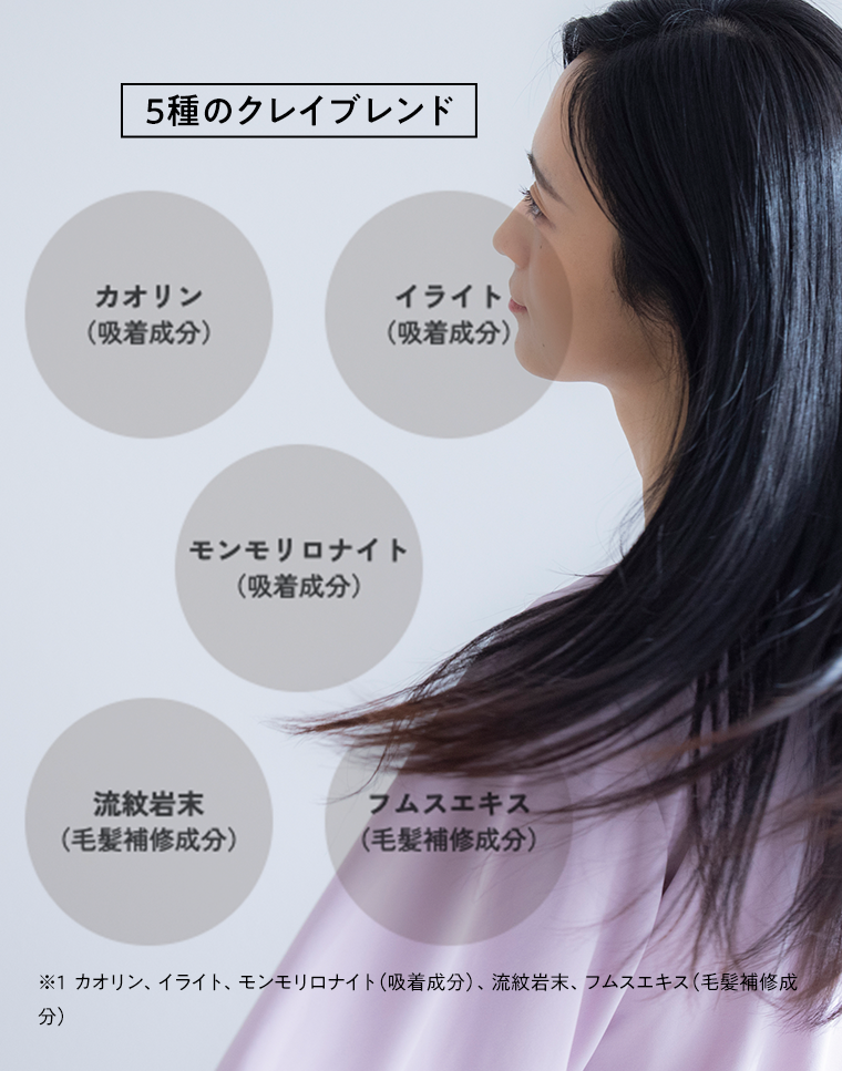 5種のクレイブレンド