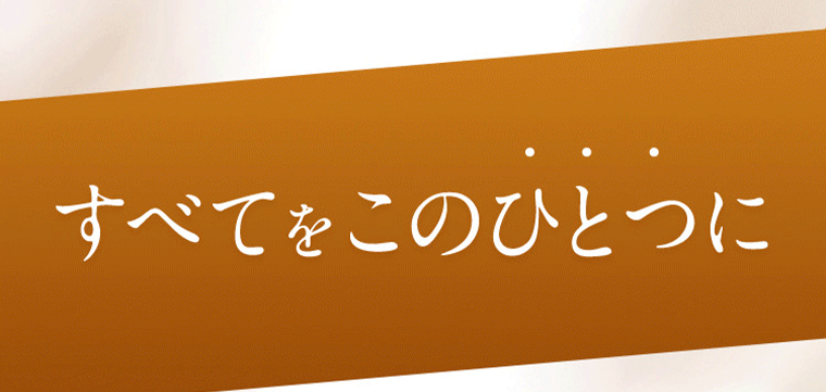 すべてをこのひとつに