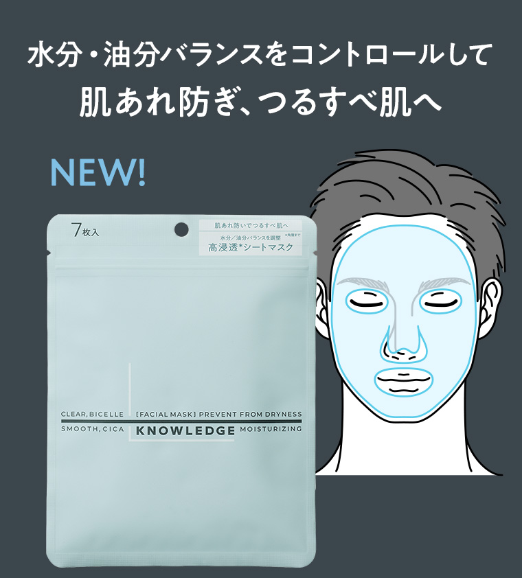 水分・油分バランスをコントロールして肌あれ防ぎ、つるすべ肌へ
