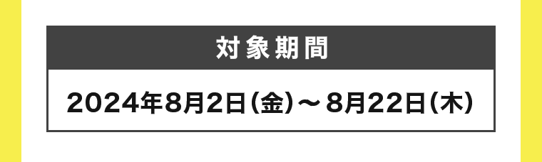 対象期間