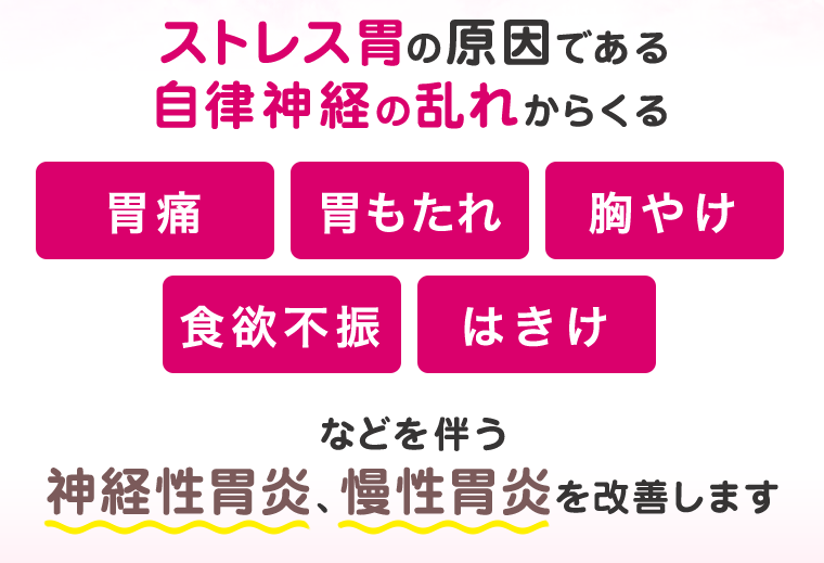 ストレス胃の原因である自律神経の乱れからくる