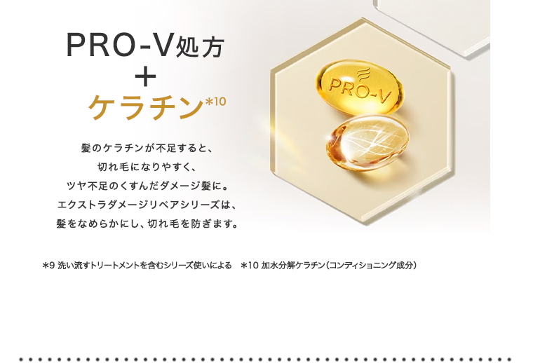 PRO-V処方＋ケラチン