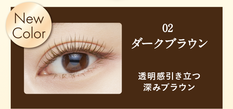New Color 02 ダークブラウン