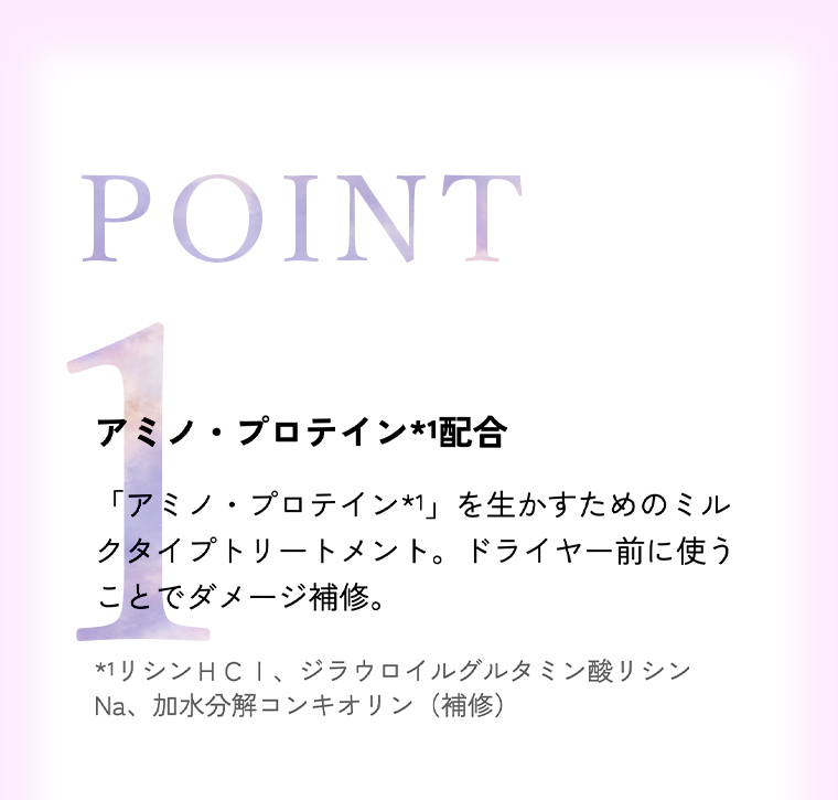 POINT1 アミノプロテイン配合