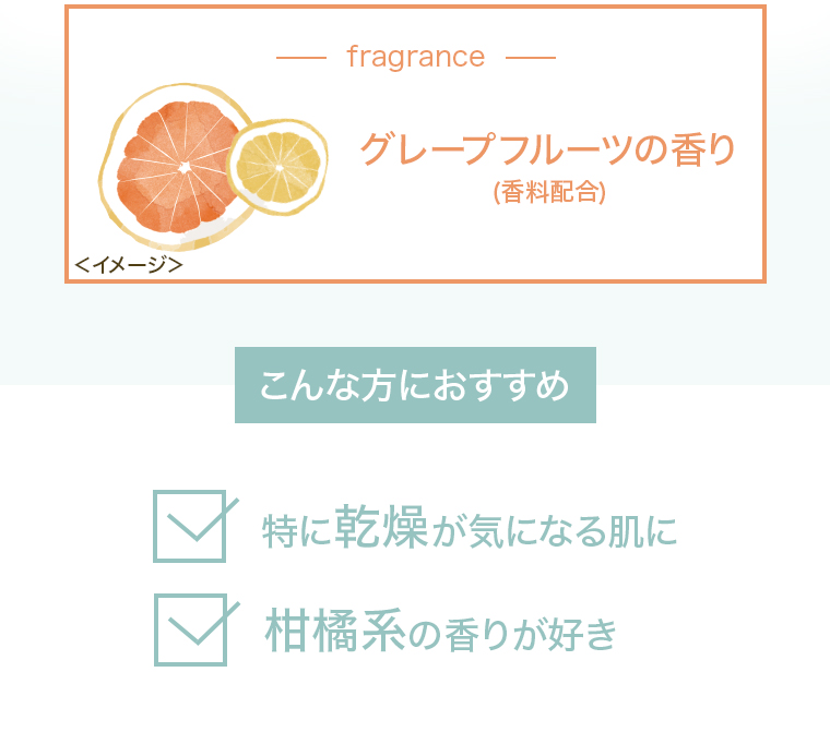 グレープフルーツの香り