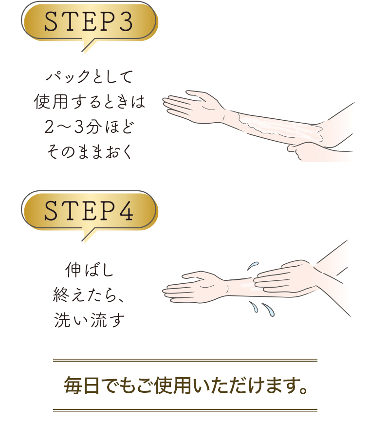 毎日でもご使用いただけます。