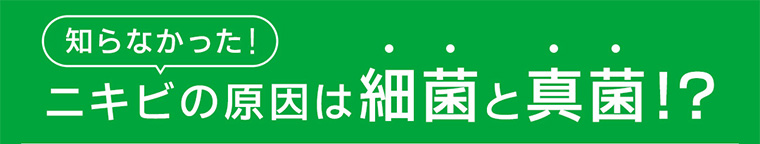 知らなかった! ニキビの原因は細菌と真菌!?