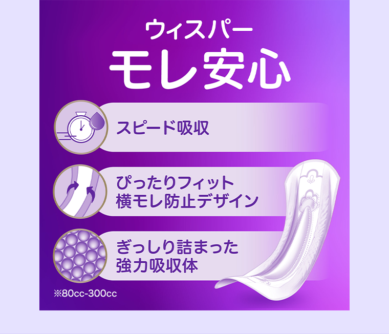 ウィスパーモレ安心