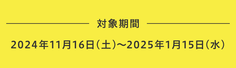 対象期間