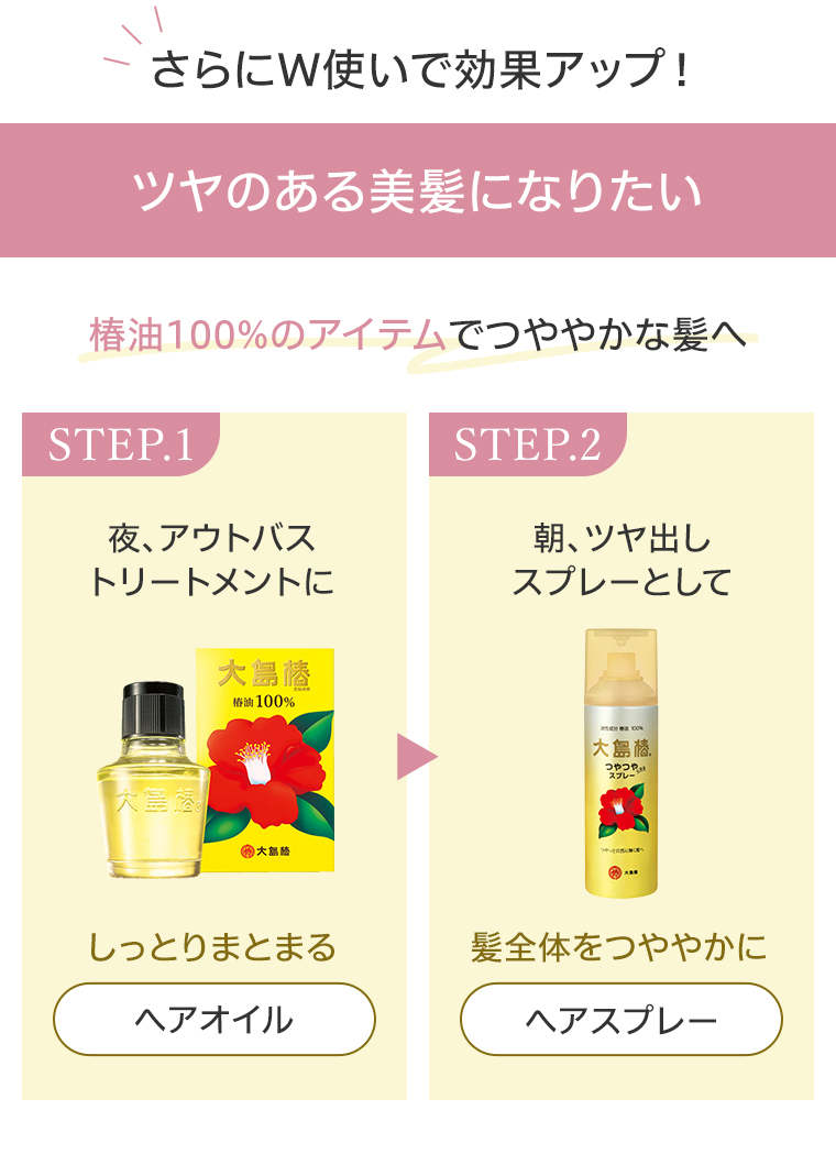 ツヤのある美髪になりたい
