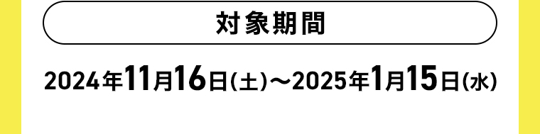 対象期間