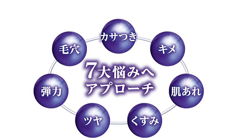 7大悩みへアプローチ