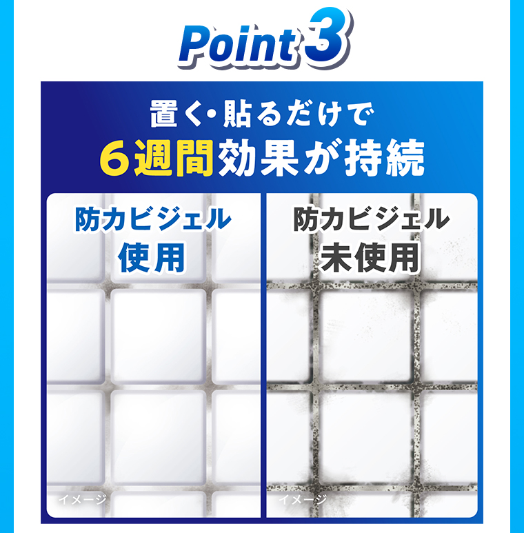 Point3 置く・貼るだけで6週間効果が持続