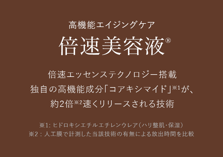 倍速美容液