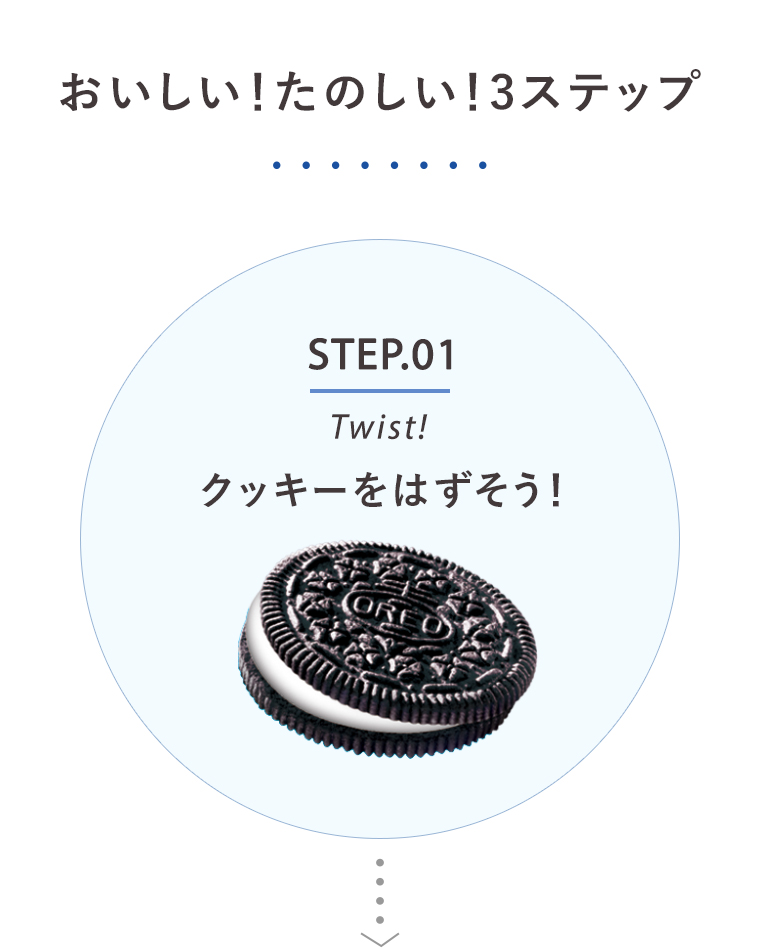 おいしい！たのしい！3ステップ STEP01