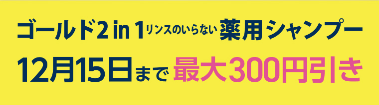 12月15日まで最大300円引き