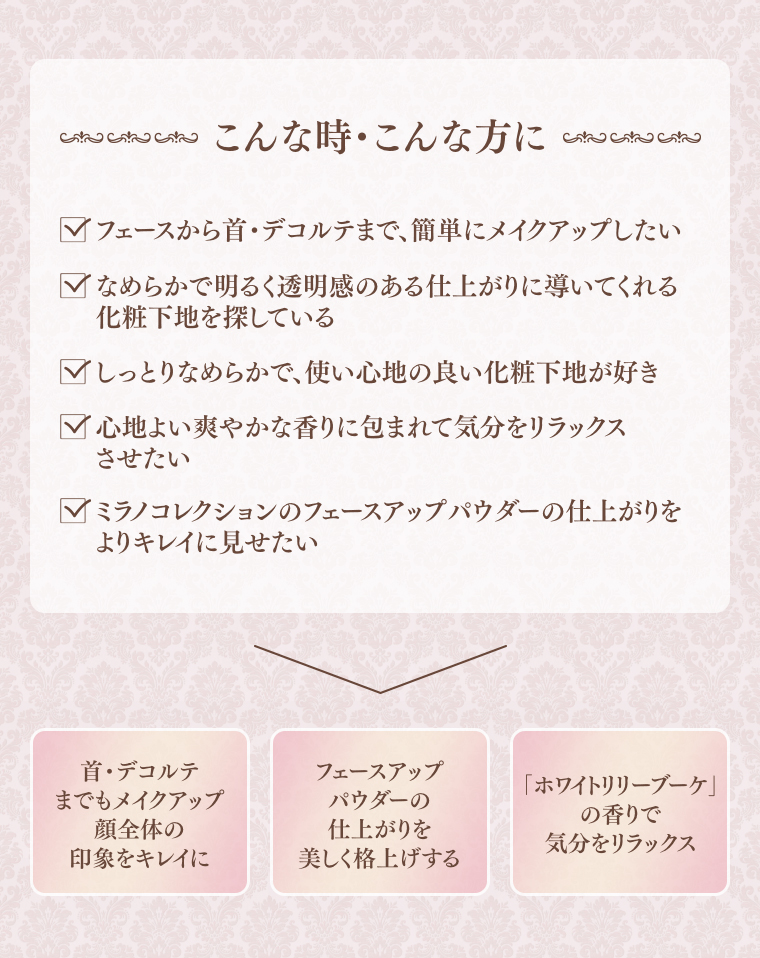 こんな時・こんな方に
