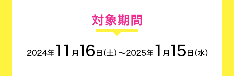 対象期間