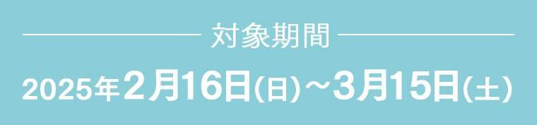 対象期間