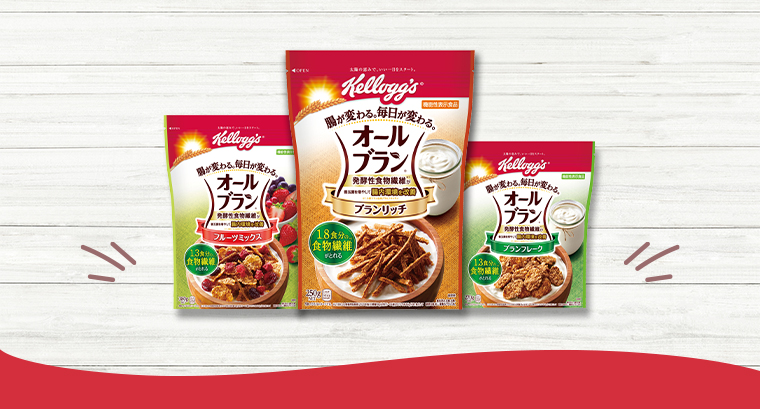 オールブランブランリッチ フルーツミックス　ブランフレーク