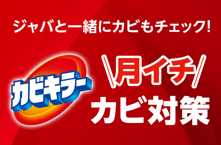 月イチカビ対策