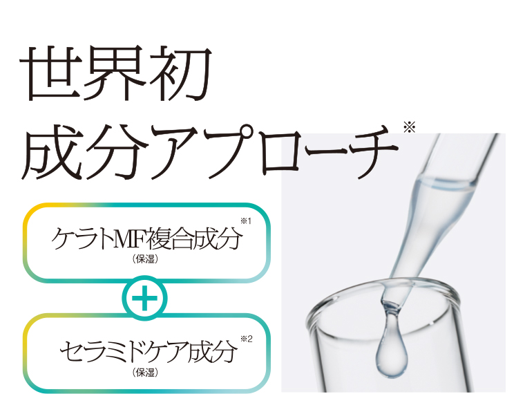 世界初成分アプローチ