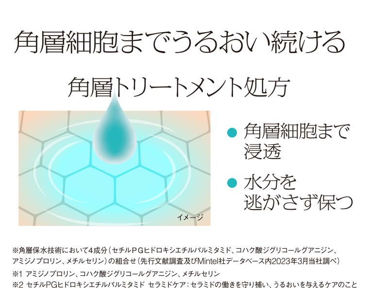 角層トリートメント処方
