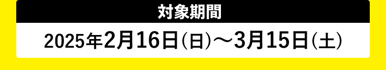 対象期間