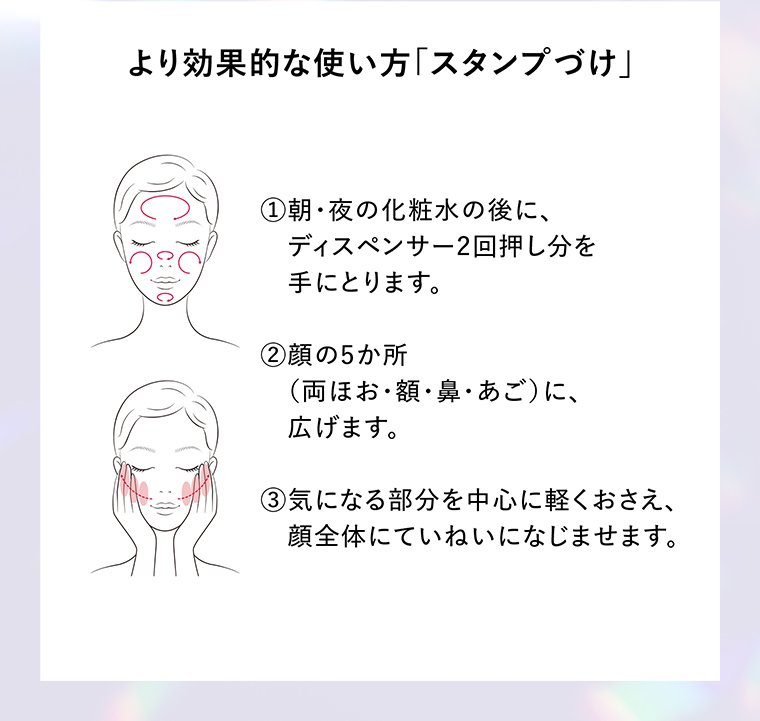 より効果的な使い方「スタンプづけ」
