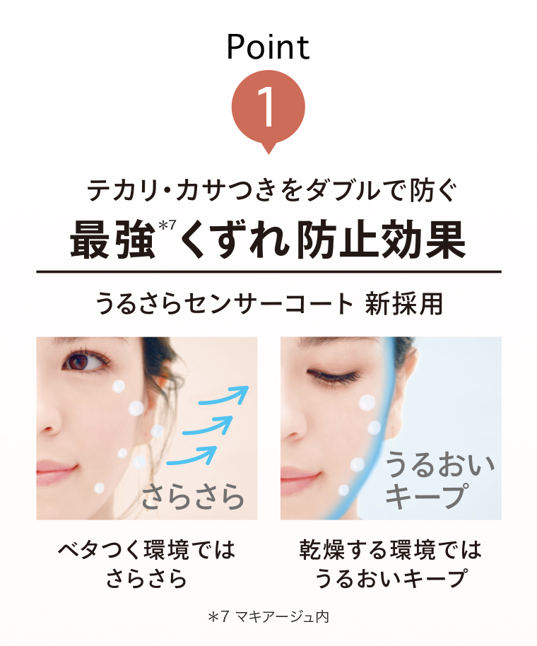 POINT01 最強くずれ防止効果