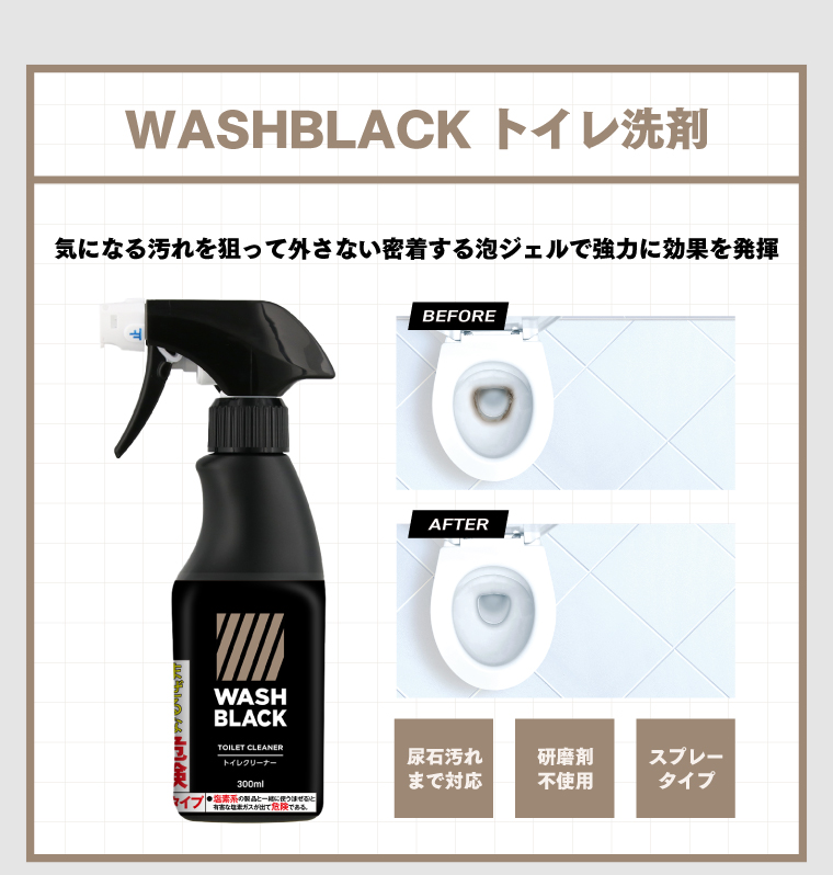 WASHBLACKトイレ洗剤商品画像