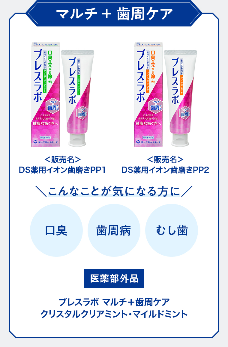 マルチ + 歯周ケア