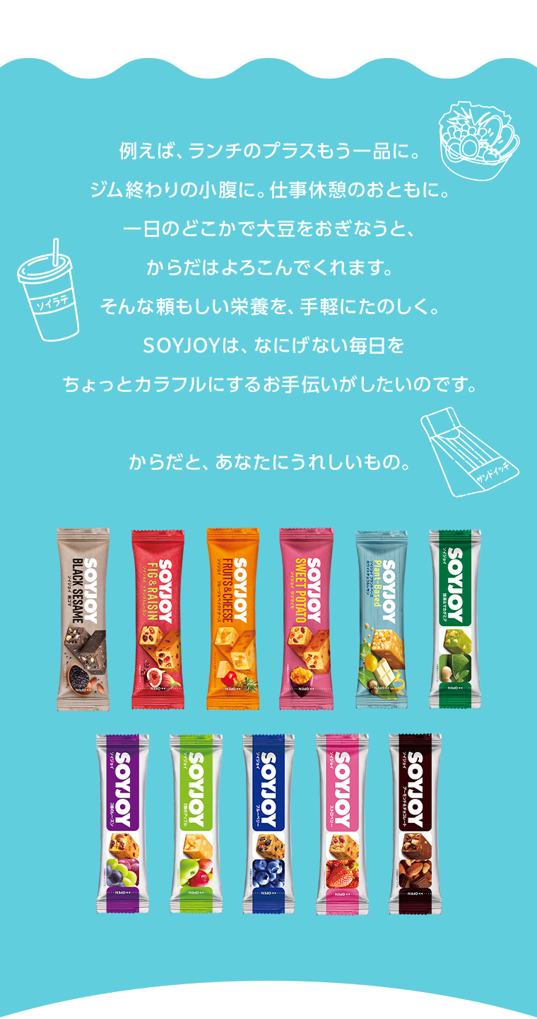 からだと、あなたにうれしいもの。