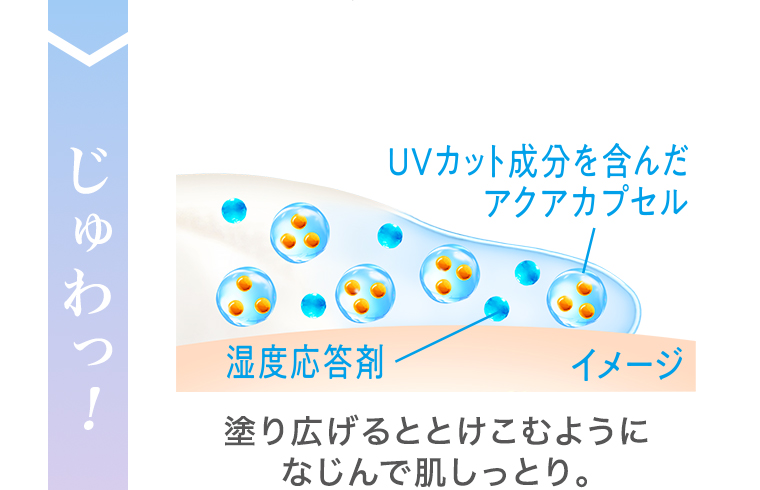 じゅわっ！