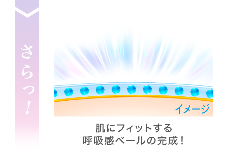 さらっ！