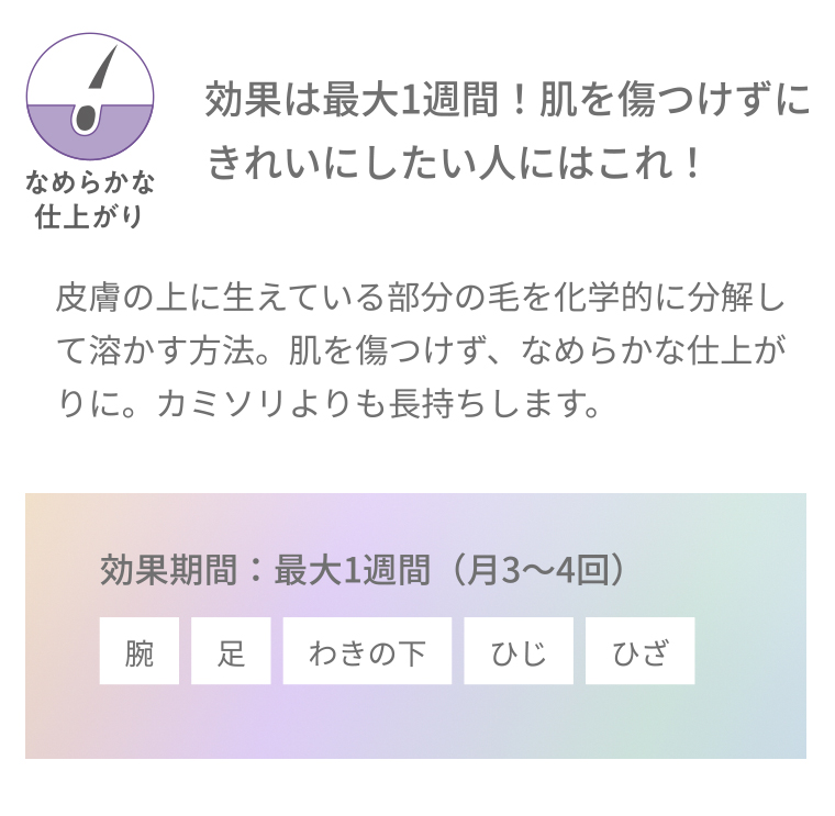 肌を傷つけずにきれいにしたい人はこれ！