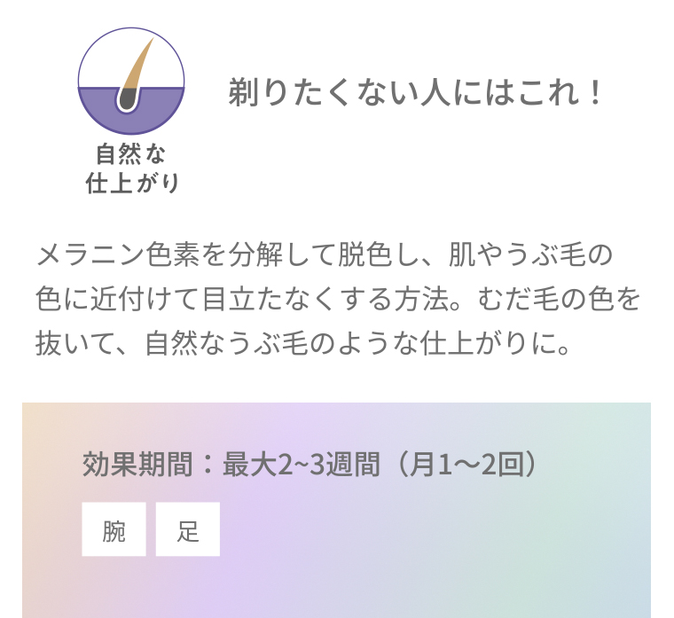 剃りたくない人はにはこれ！