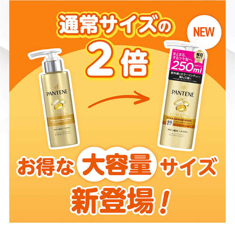 お得な大容量サイズ新登場！