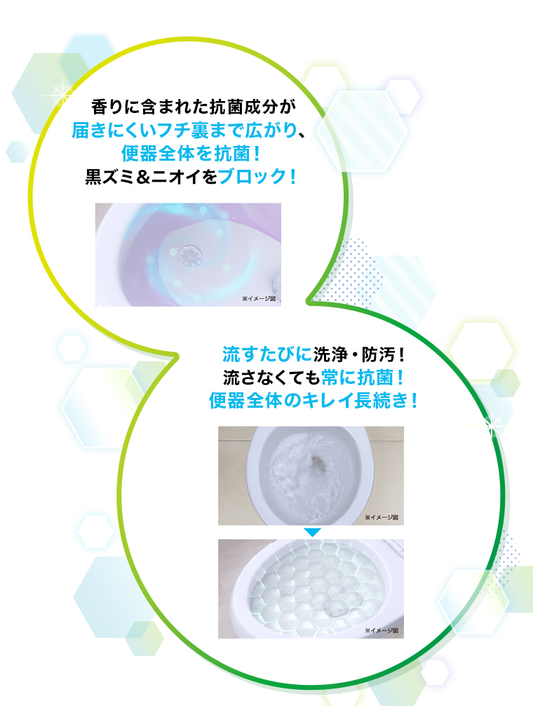 黒ズミ＆ニオイをブロック！ キレイ長続き！