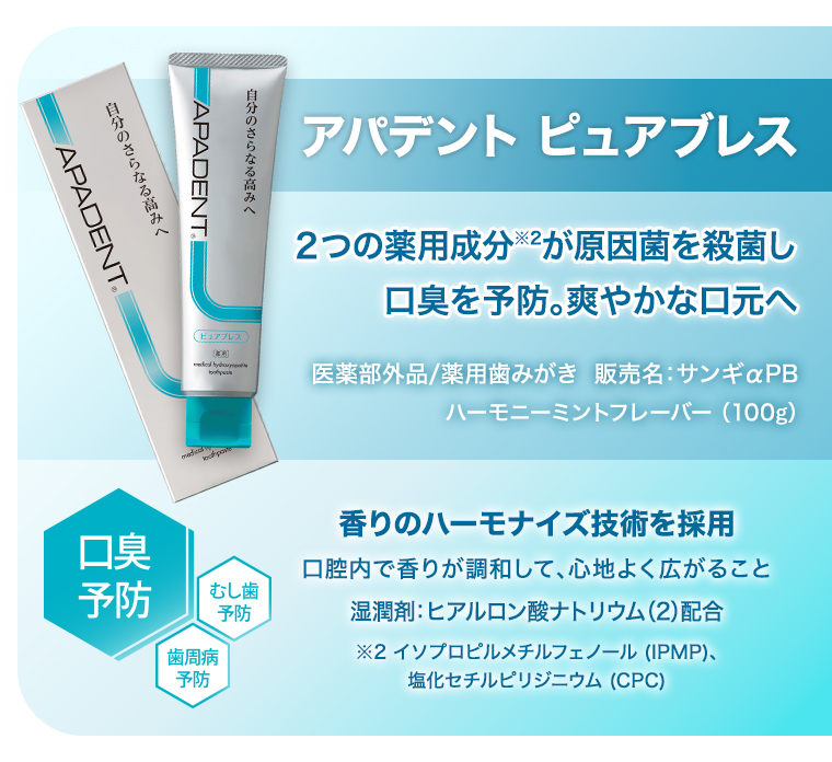 アパデント ピュアブレス